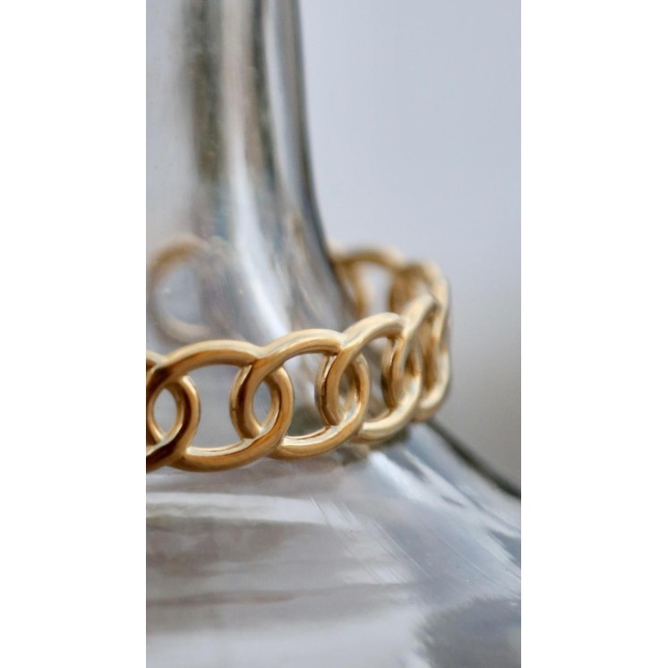 Brazalete Acero Encadenado